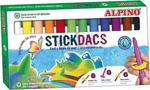 Alpino Stickdacs Çevirmeli Yuvarlak 12 Renk Mum Pastel Boya