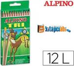 Alpino Tri Üçgen Kuru Boya Kalemi 12 Li Al-128