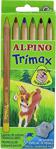 Alpino Trimax Jumbo 6 Renk Kuru Boya