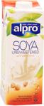 Alpro 1 Lt Şekersiz Soya Sütü