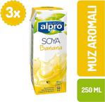 Alpro 250 Ml 3'Lü Paket Muzlu Soya Sütü