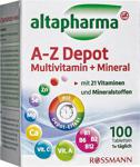 Altapharma Multivit Mineral A-Z Tablet 100'lü 138 gr