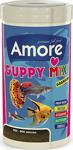 Amore Guppy Mix Granules 250 Ml Astaxanthin Ve Algea Tropical Lepistes Melek Tetra Tropikal Balık Yemi