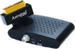 Amstrad Tüplü Tv Uyumlu Scart Girişli Mini Uydu Alıcısı Hazır Yüklü