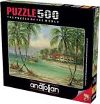 Anatolian 500 Parça Palmiye Manzarası Puzzle