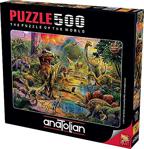 Anatolian Dinazor Krallığı / Landspace Of Dinosaurs 500 Parça Puzzle /