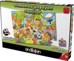 Anatolian Ormanda Yaşayan Canlılar Puzzle 48 Parça