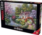 Anatolian Puzzle Anatolian Puzzle Çiçekli Ev 1500 Parça Puzzle