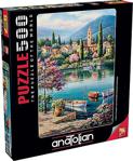 Anatolian Puzzle Gölde Akşamüstü / 500 Parçalık Puzzle, Kod:3597