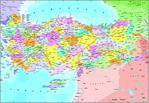 Anatolian Türkiye Siyasi Haritası 260 Parça Puzzle
