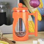 Ancel Bor&more Borosilikat French Press Turuncu Renk 350 Ml.