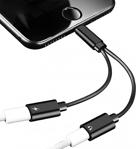 Ancheyn Lightning Kulaklık Şarj Çevirici Çoklayıcı Adaptör Apple Iphone