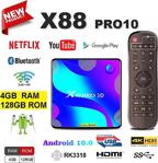 Android Tv Box X88 Pro10 Android11 (4Gb Ram 128Gb Rom) (Son Sürüm)