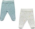 Andywawa Bebek Pantolon 2 Pcs Footed Pant Happy Bırthday To You