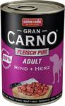 Animonda Gran Carno Sığır Etli ve Yürekli 400 gr Yetişkin Köpek Konservesi