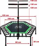 Anka 125Cm Altıgen Step Trambolin