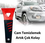 Ankaflex Oto Araba Kar Buz Kırıcı Kazıma Kazıyıcı Ön Cam Temizleyici