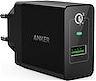 Anker PowerPort 1 18W QuickCharge 3.0 Hızlı Şarj Seyahat Şarj Cihazı
