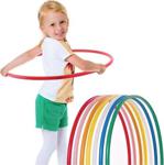 Another 10 Adet Hulahop Renkli Hulahoop Çember 48 Cm Hulahop