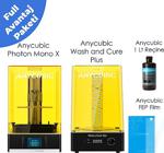 Anycubic Photon Mono X Büyük Hacim & Yüksek Çözünürlük Reçineli Sla 3D Yazıcı Ultra Avantaj Paketi
