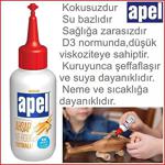 Apel 100Gr Ahşap Ve Hobi̇ Tutkali Güçlü Ahşap Yapiştirici