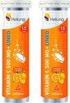 Apexis Heilung Vitamin C 500 Mg Çinko Efervesan Tablet