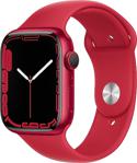 Apple Watch Series 7 Gps 45 Mm Kırmızı Alüminyum Kasa Ve Spor Kordon Akıllı Saat