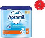 Aptamil 5 Çocuk Devam Sütü 4\'lü 350 Gr