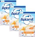 Aptamil Sütlü Ballı İrmikli 6+ Ay Kaşık Maması 3 X 250 Gr