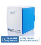 Aquaflo 13 Aşamalı 12 Lt Metal Tanklı 80 Gpd Membranlı Kapalı Kasa Su Arıtma Cihazı (Mknp13-M-A)