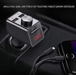 Araç İçi Fm Transmitter Bluetooth Usb Mp3 Sd Kart