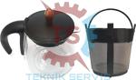 Arçeli̇k K 3282 Ic Gusto Çay Maki̇nesi̇ Uyumlu Fi̇ltreli̇ Cam Demli̇k