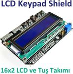 Arduino Lcd Keypad Shield 1602 - 16X2 Lcd Ekran Tuş Takımı