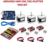 Arduino Uno Cnc Plotter Gelişmiş Set A4988+Cnc Shield+17Hs4401