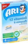 Arı Mama 12 Vitaminli 6 Mineralli Sütlü Pirinç Unu 125 gr Kaşık Maması