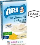 Arı Mama 12 Vitaminli 6 Mineralli Sütlü Pirinç Unu 200 gr 2'li Kaşık Maması