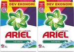 Ariel Color Dağ Esintisi 5 Kg 2'Li Paket Renkliler İçin Toz Çamaşır Deterjanı