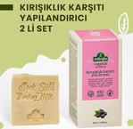 Arifoğlu Organik Kırışıklık Karşıtı Yüz Kremi 50Ml + Eşek Sütü Sabunu 135Gr 2 Li Set