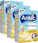 Arılac Sütlü Muzlu 200 Gr 3'Lü Kaşık Maması