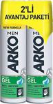 Arko Men Anti-Irritation Tahriş Önleyici 200 Ml 2'Li Paket Tıraş Jeli