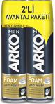 Arko Men Gold Power 200 Ml 2 Adet Tıraş Köpüğü