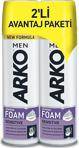 Arko Men Sensitive 200 Ml X2 Adet Tıraş Köpüğü