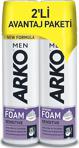 Arko Men Sensitive Tıraş Köpüğü 200Ml X 2 Adet