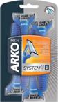 Arko Men System3 Tıraş Bıçağı 8'Li