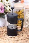 Arow 350 Ml Kahve Bi̇tki̇ Çayi Demli̇ği̇ French Press Si̇yah