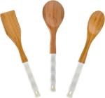 Arow Capo Silikon Saplı Kepçe Kaşık Spatula Set