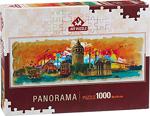 Art 4477 - 1000 Parça İstanbul Kolajı Panorama Puzzle (Eren Malçok)