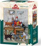 Art Puzzle 260 Parca Puzzle Renkli Kediler 4271