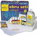 Artdeco 8 Renk Çantalı Ebru Başlangıç Seti 85570