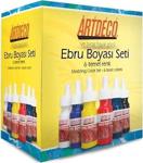 Artdeco Ebru Boya Seti 6 Temel Renk